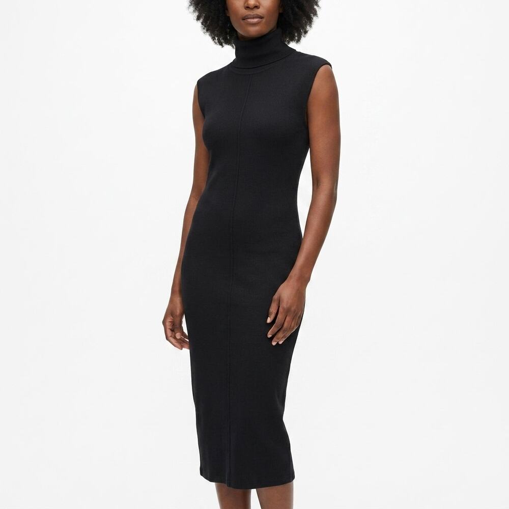 NWT MODERN CITIZEN  Black Sweater Dress Maxi Women Long Size M